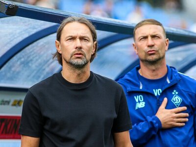 Київське Динамо залишилося без головного тренера у матчі проти Зорі