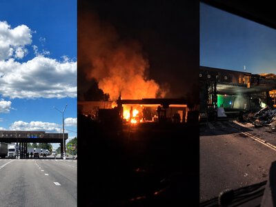 Російський пункт пропуску у вогні: неподалік Чернігівщини атакували «Красний Камінь»