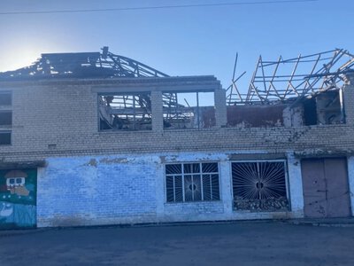  Пошкоджені будинки та магазин: російські дрони атакували Бериславщину Херсонської області 