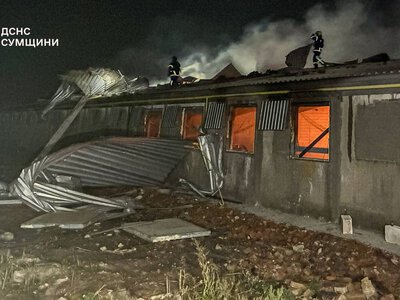 Вночі ворог ударив по цивільній інфраструктурі Лебединської громади