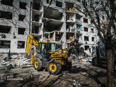 У Харкові завершили аварійно-рятувальні роботи після удару по дев’ятиповерхівці: 48 постраждалих, серед них – 12 дітей