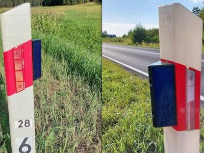 Сині вогники біля дороги встановлюють не для водіїв: кого вони мають відлякувати
