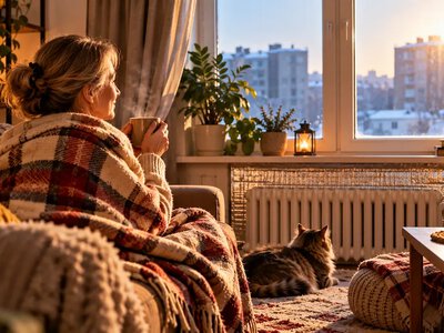 Перетворіть квартиру на “термос”: 5 хитрих трюків, як підняти температуру без опалення