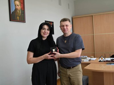 Володимир Болєщук відзначив роботу фахівчині ветеранів