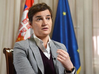 Ана Брнабич стала виконувачкою обов’язків президента Сербії