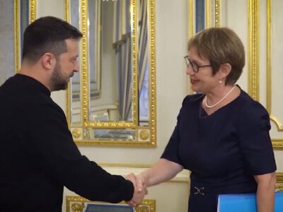 Зеленський обговорив із президенткою ЄБРР підтримку українського експорту й інвестиції