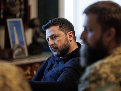 Зеленський обговорив систему протидії реактивним «шахедам» із військовими (ФОТО)