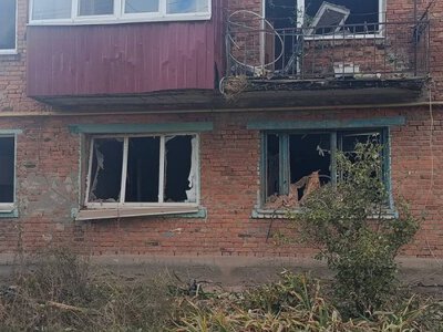У Харкові впав російський дрон