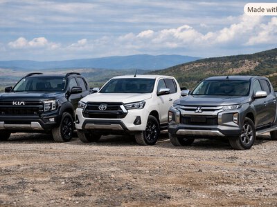 Перший рамний пікап Kia вже в Україні: порівняння Tasman із Toyota Hilux і Mitsubishi L200