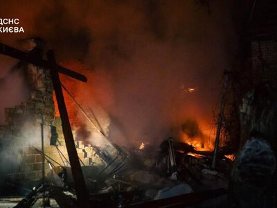 Росіяни атакували Київ ракетами та дронами: у місті спалахнули пожежі, є жертви