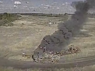 Бійці 423 полку Скіфські Грифони знищили танк-сарай на основі Т-54