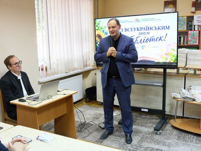 У бібліотеках Івано-Франківська за рік проводять понад тисячу заходів: Марцінків привітав із Днем бібліотек