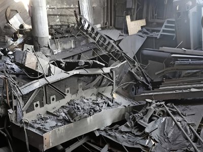Росія пошкодила обладнання Трипільської ТЕС під час нічної атаки