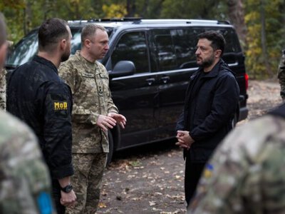 Зеленський приїхав на Лиманський напрямок: зустрівся з воїнами, які беруть участь в операції Вівальді