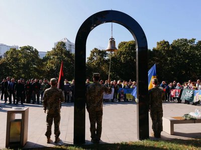 В Одесі пролунав Дзвін пам’яті на честь полеглих Захисників України