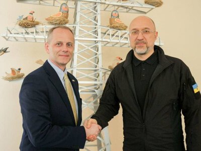 Шмигаль і тимчасовий повірений у справах США обговорили співпрацю в енергетиці й виробництво ядерного палива