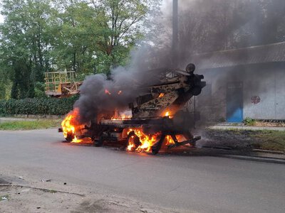 У Краматорську під удар потрапила комунальна техніка