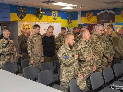 Рідна для Дніпра»: у Дніпрі нагородили бійців 128-ї бригади «Дике Поле»