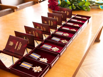 Десятьох воїнів зі Львівщини посмертно нагородили відзнаками