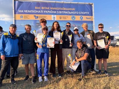 Дніпровські яхтсмени здобули п’ять золотих медалей на чемпіонаті України