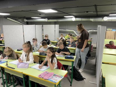 З технічного підвалу у повноцінний навчальний простір: у Кривому Розі розширили чергове шкільне укриття