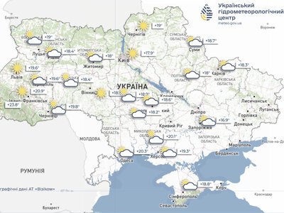 Погода в Україні 1 жовтня: де очікують дощі та якою буде температура