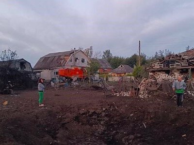 За ночь, две атаки КАБами по городу Изюм