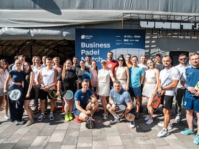 Коли бізнес зустрічається на корті: у Києві відбувся Business Padel Match