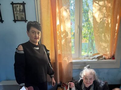 У Тлумацькій громаді відзначили День людей похилого віку та передали допомогу підопічним