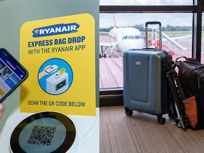 Як працює Bag Drop у Ryanair: пасажирка показала здачу багажу від початку до кінця