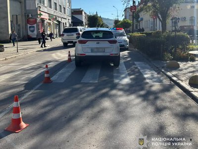 У Бориславі водій Kia збив пішохідку