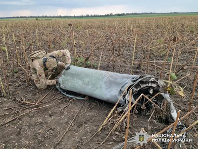 На Кіровоградщині знешкодили бойові частини ворожої ракети