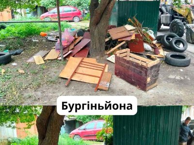 Десятки стихійних сміттєзвалищ прибрали у Рівному впродовж вересня