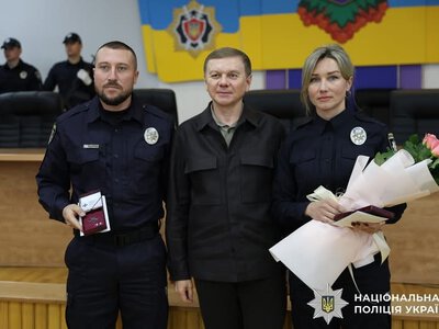 У Вінниці поліцейських відзначили державними та відомчими нагородами