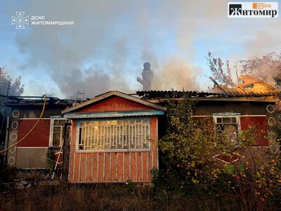 На Звягельщині під час пожежі в будинку загинув 47-річний чоловік