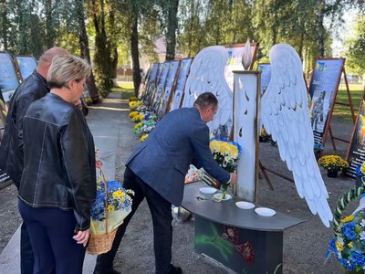 У Привільному вшанували пам’ять загиблих захисників України