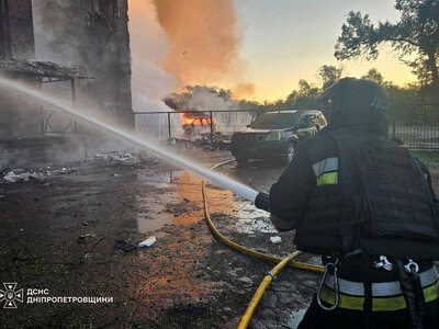 На Дніпропетровщині внаслідок вечірніх та нічних обстрілів поранено людину