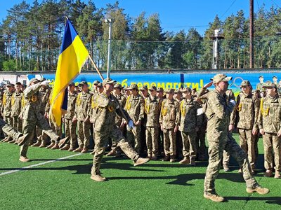 У Ковелі першокурсники військового ліцею склали присягу