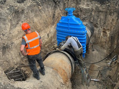 На капітальний ремонт водопостачання у Правдиному витратять понад 50 мільйонів гривень