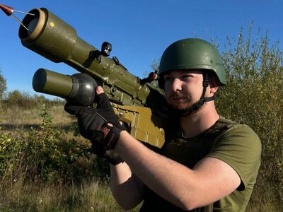 На Рівненщині військовий із ПЗРК знищив ворожу «Герань-5»