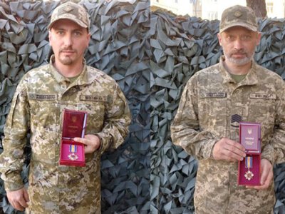 Старший солдат і головний сержант з Волині отримали ордени «За мужність»