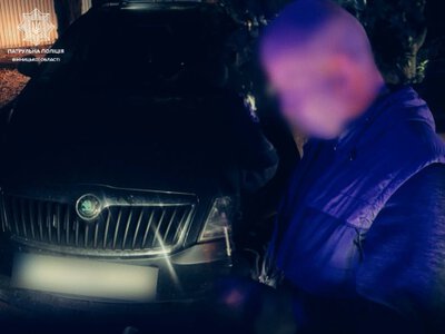 У Вінниці вночі патрульні зупинили водія з 1,64 проміле алкоголю