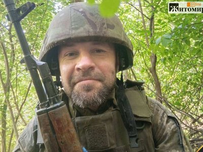 Під час обстрілу в Донецькій області загинув військовий з Житомирської області Володимир Сич