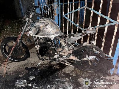 У Первомайську військового-СЗЧ звинуватили у підпалі мотоцикла - йому загрожує 10 років ув'язнення