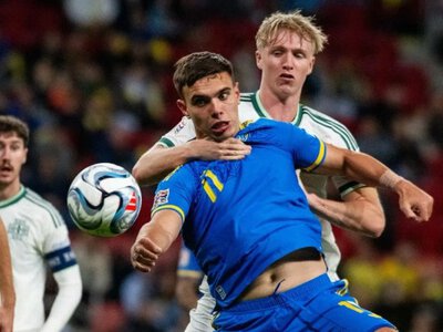 Україна зазнала розгромної поразки від Північної Ірландії у Лізі націй