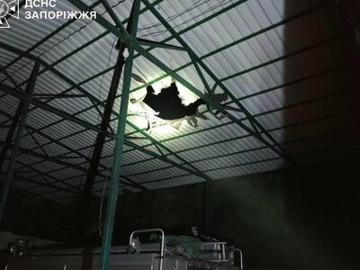На Запоріжжі окупанти вдарили по території пожежно-рятувального підрозділу