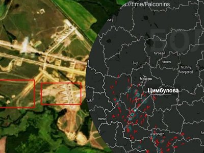 Нічний приліт по дронопорту Цимбулово: NASA показала пожежі