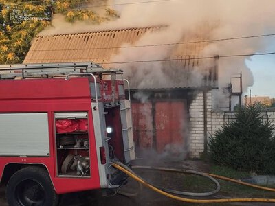 Вчора у Чечелевому згорів електромобіль, а біля Глобиного — 2 га сухостою
