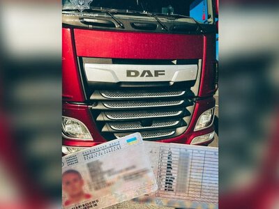 На Чернігівщині водій фури пред’явив посвідчення з ознаками підробки