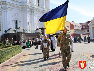 У Луцьку попрощалися із захисниками Василем Тихим та Максимом Василевським